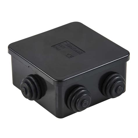 black electrical enclosure|black adaptable box plastic.